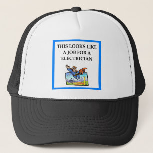 ELECTRICIAN TRUCKER HAT