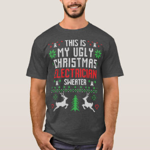 Electrician Ugly Christmas Sweater 