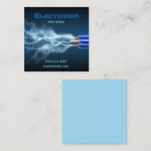 Electrician Voltage Handyman Business card