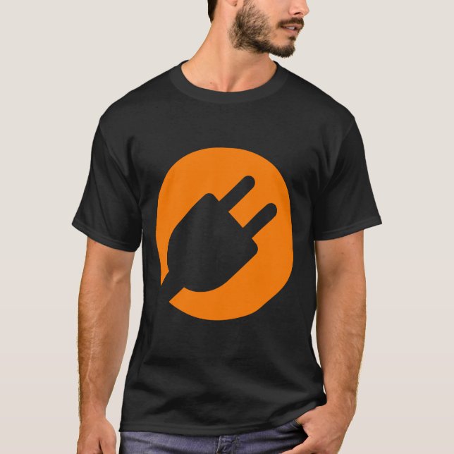 Electricians craft socket  idea for Father's Day T-Shirt (Front)