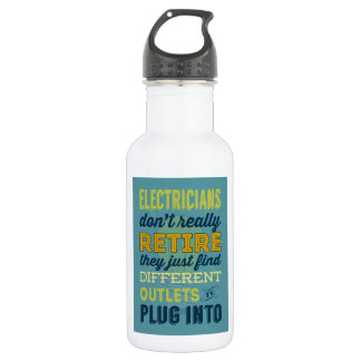 Electricians Don't Really Retire-Humour 532 Ml Water Bottle