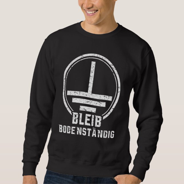 Electricians Electrical Engineering Floor Standing Sweatshirt (Front)