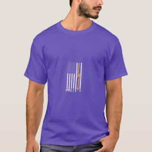 Electricians Flag Funny Electric Graphic T-Shirt