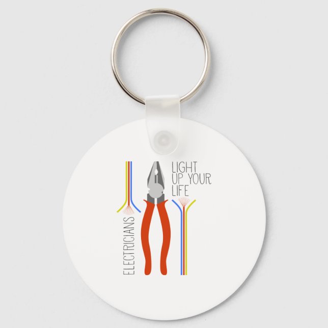 Electricians Key Ring (Front)