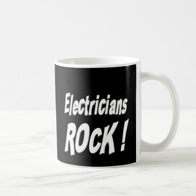 Electricians Rock! Mug (Right)