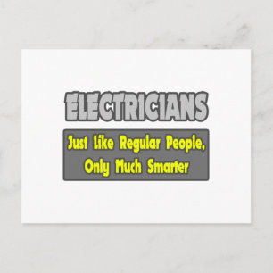 Electricians...Smarter Postcard