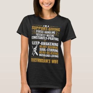 Electricians Wife Tshirt