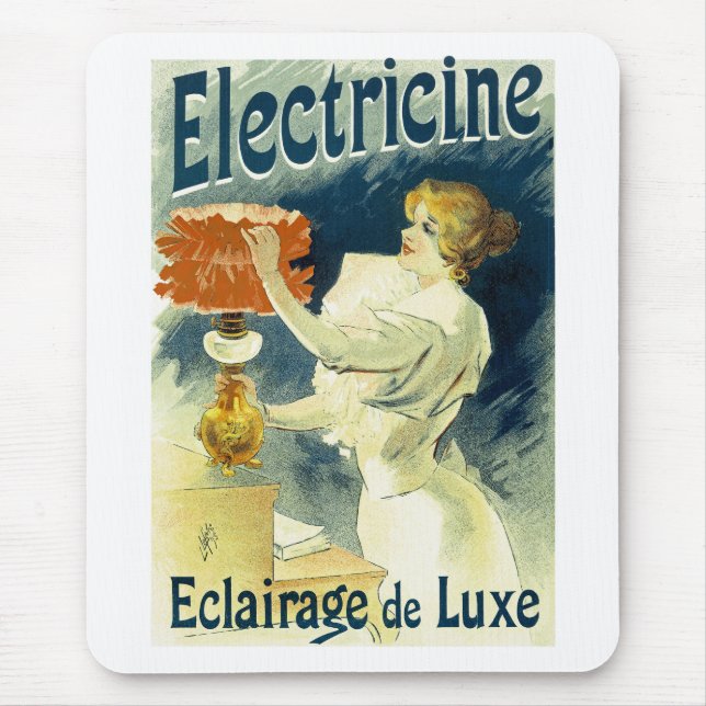 Electricine ~ Eclairage de Lux Mouse Mat (Front)