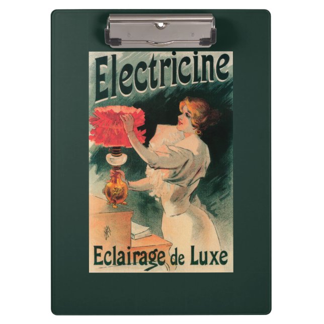 Electricine Promotional PosterFrance Clipboard (Front)