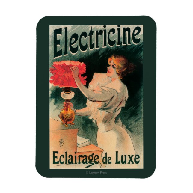 Electricine Promotional PosterFrance Magnet (Vertical)
