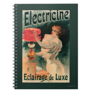 Electricine Promotional PosterFrance Notebook