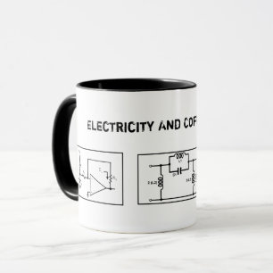 Electricity and Coffee Do Mix  Circuit Mug