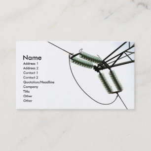Electricity Business Card
