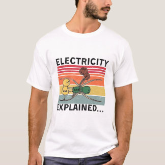 Electricity Explained...Electric Funny Ohm Volt A T-Shirt