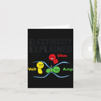 Electricity Explained Funny Geeky Physics Humor Sc