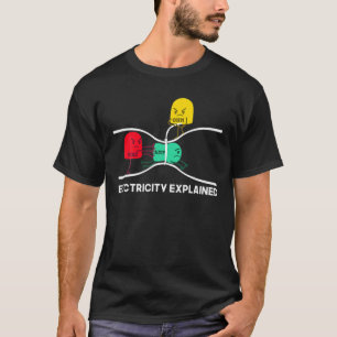Electricity Explained Physics Teacher Nerd Electri T-Shirt