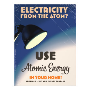Electricity from the Atom? Photo Print