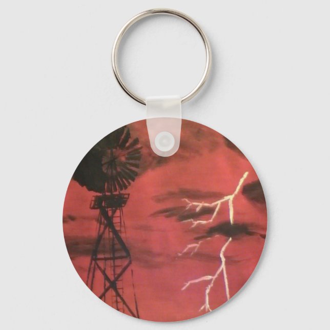 Electricity Key Ring (Front)