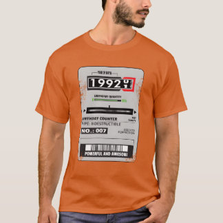electricity meter birthday 1992 electrician gift b T-Shirt
