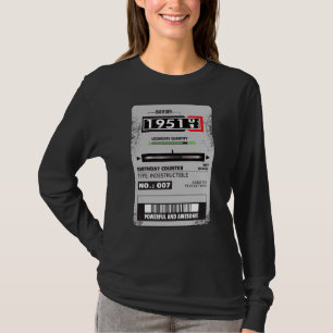 electricity metre Three phase metre birthday 1951 T-Shirt