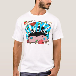 Electricityscape - CityMouth T-Shirt