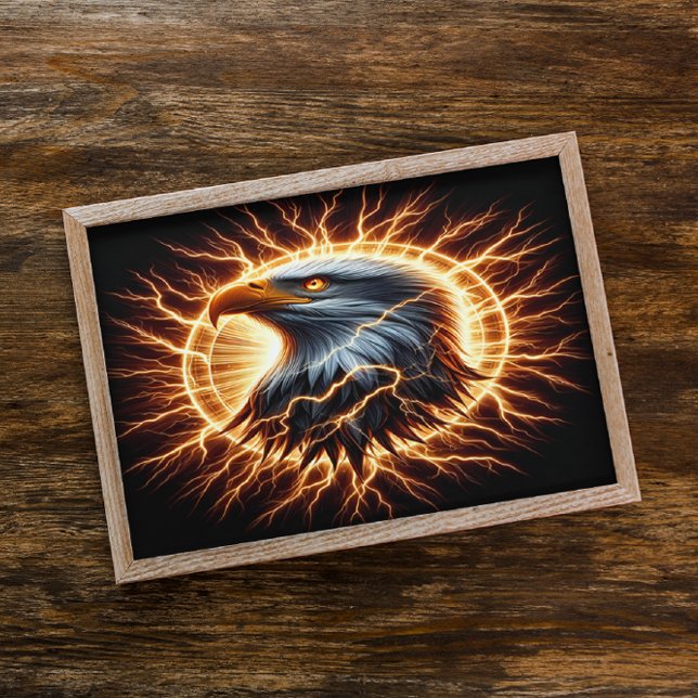 Electrifying Eagle Poster (Creator Uploaded)