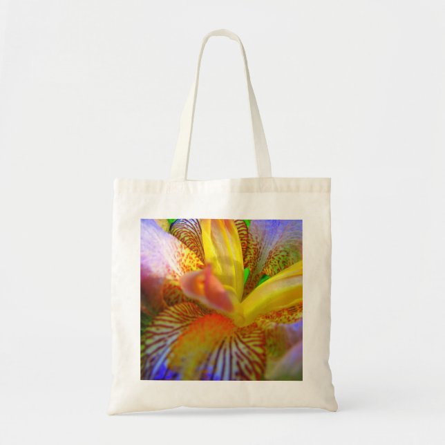 Electrifying Iris Tote Bag (Front)