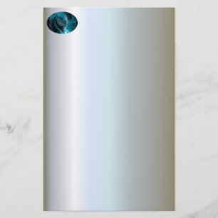 Electrifying Magical Woman Fantasy Stationery