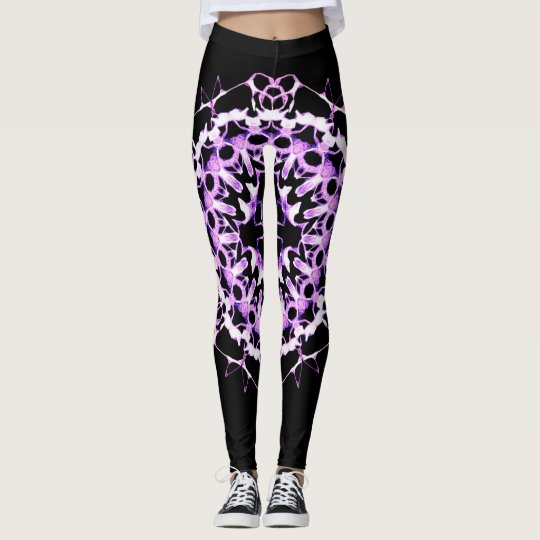 Electrifying Purple Leggings