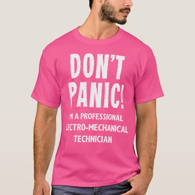 Electro-Mechanical Technician T-Shirt (Front)