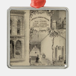 Electro Medical Institute in St. Paul, Minnesota Metal Tree Decoration