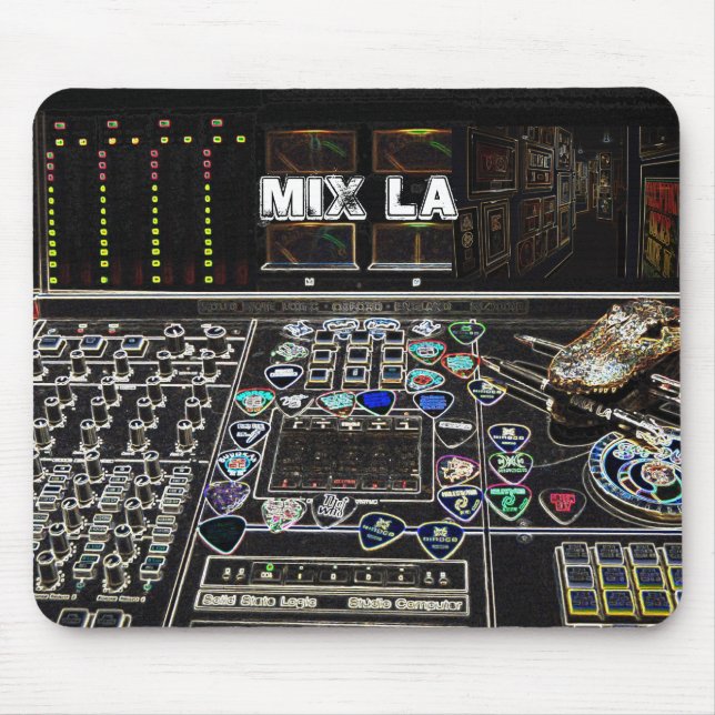 Electro Picks Mouse Mat (Front)