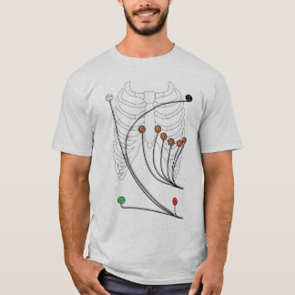 Electrocardiogram EKG / ECG Leads - Healthy Heart T-Shirt