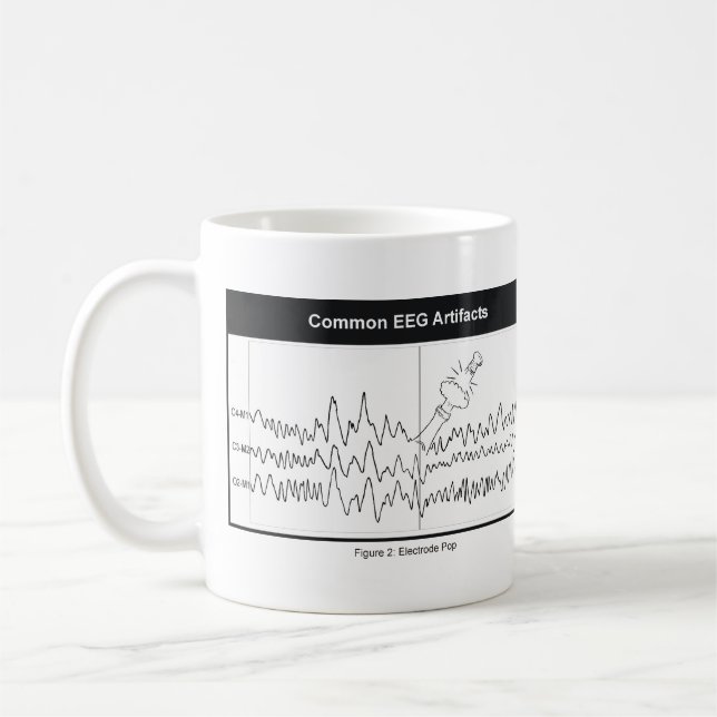 Electrode Pop! Coffee Mug (Left)