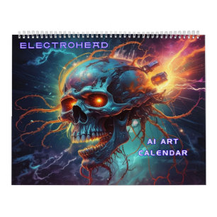 Electrohead AI Art Calendar