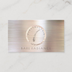 Electrolysis Hair Removal Appointment Metal Ivory