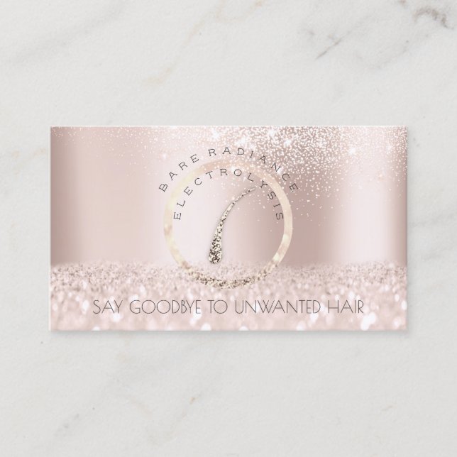 Electrolysis Hair Removal Appointment Rose Sand (Front)