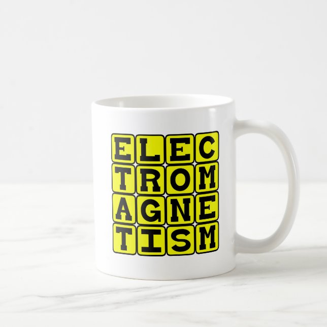 Electromagnetism, Physics Branch Coffee Mug (Right)