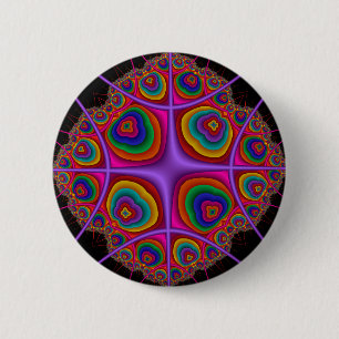Electron Cloud 6 Cm Round Badge