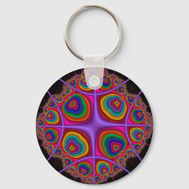 Electron Cloud Key Ring (Front)