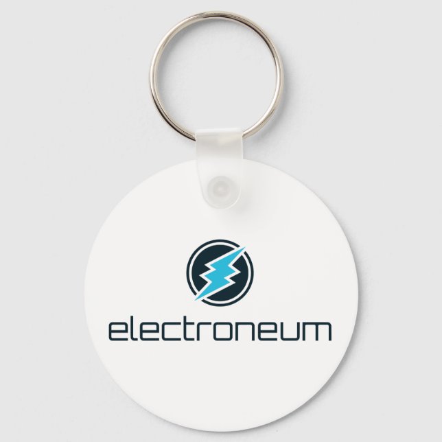Electroneum (ETN) logo Key Ring (Front)