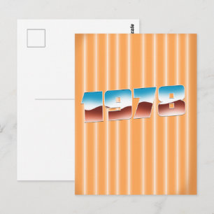 electronic 1978 postcard