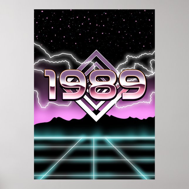 Electronic 1989 poster (Front)