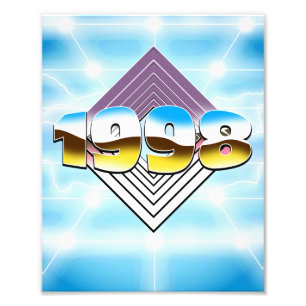Electronic 1998 photo print