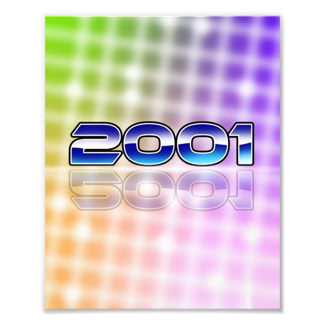 Electronic 2001 photo print (Front)