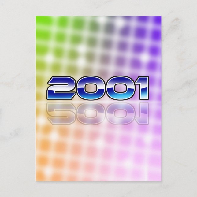 Electronic 2001 postcard (Front)