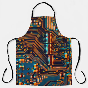 Electronic circuit board close up background,boar apron