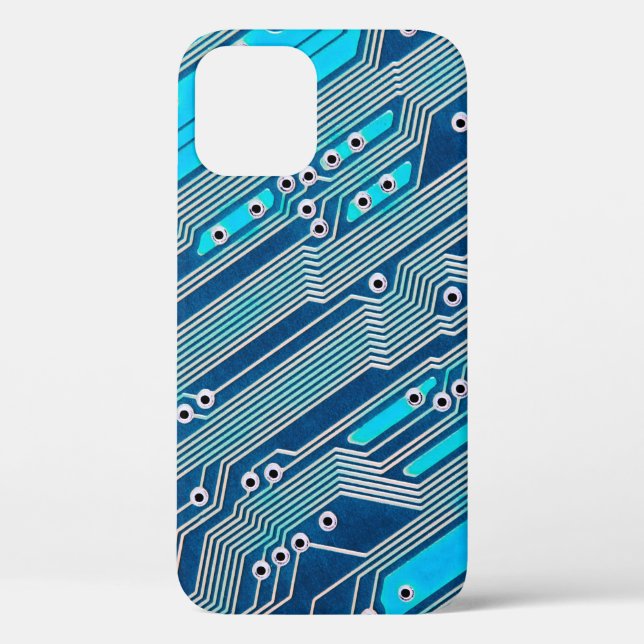 Electronic circuit board close up. circuit,board,b Case-Mate iPhone case (Back)