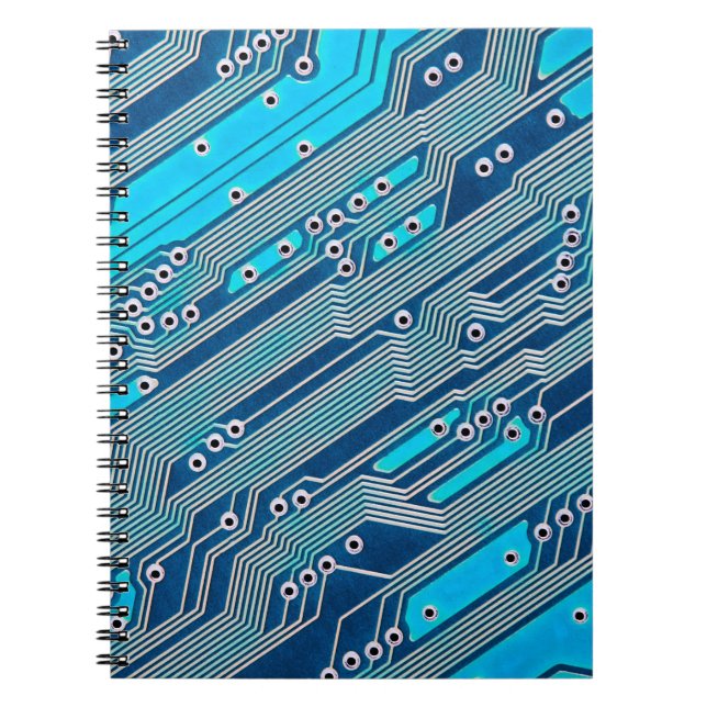 Electronic circuit board close up. circuit,board,b notebook (Front)