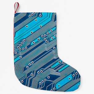 Electronic circuit board close up circuit,board,b small christmas stocking
